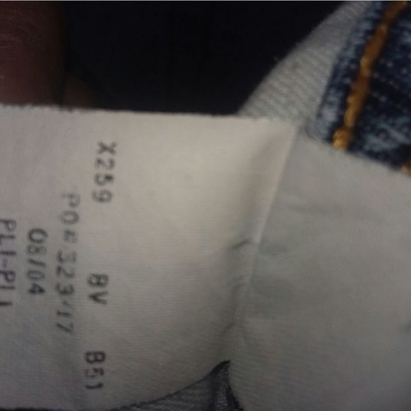 Tommy Hilfiger blue jeans hipster bootcut women's size 12 button waist snap flap - Picture 15 of 16